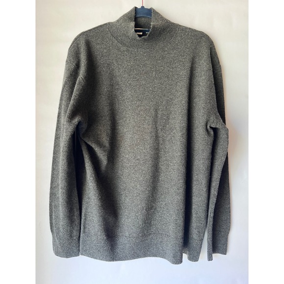 Vince Sweaters - Vince‎ Womens Wool Cashmere Mock Neck Sweater Charcoal Grey Small S/P